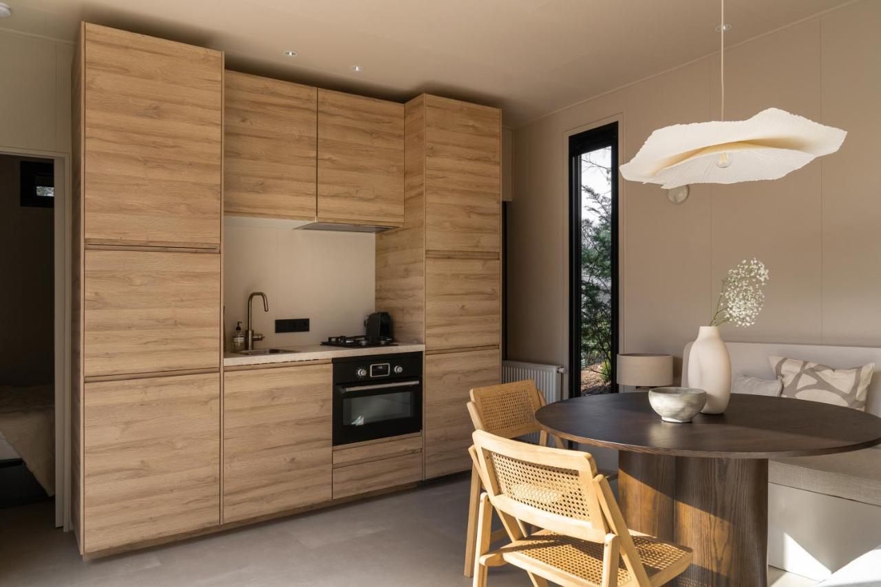 Luxe Tiny House Stec Midden Op De Veluwe In Nunspeet Villa Eksteriør billede