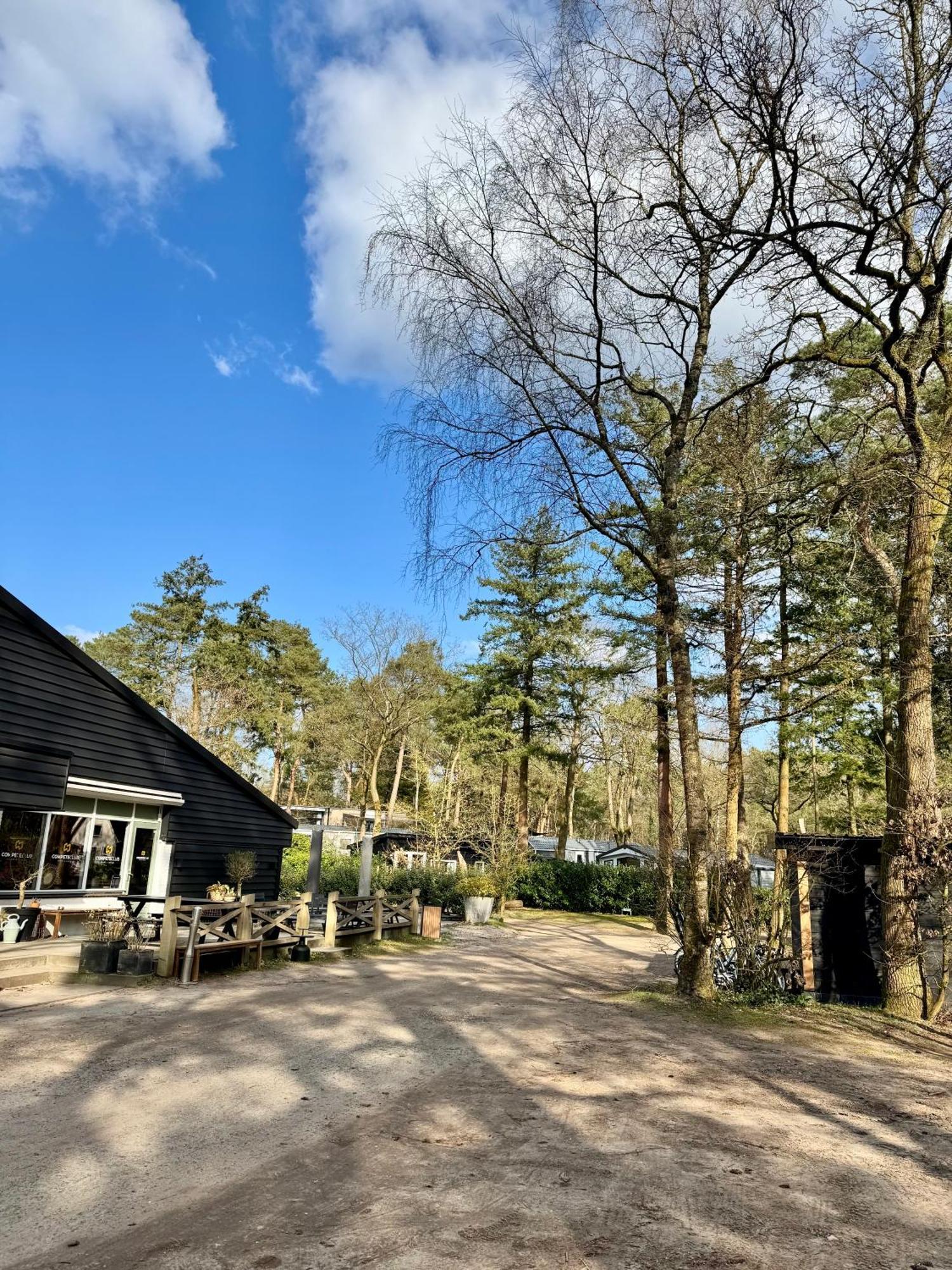 Luxe Tiny House Stec Midden Op De Veluwe In Nunspeet Villa Eksteriør billede